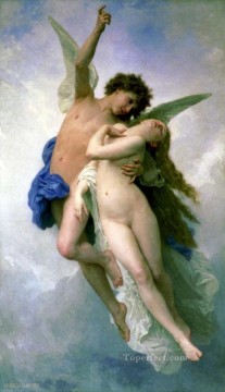 Psyche et LAmour William Adolphe Bouguereau desnudo Pinturas al óleo